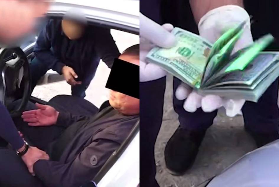 Тошкент вилоятида солиқчи 5 минг доллар пора олганида қўлга тушди